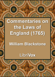 Commentaries on the Laws of England (1765)