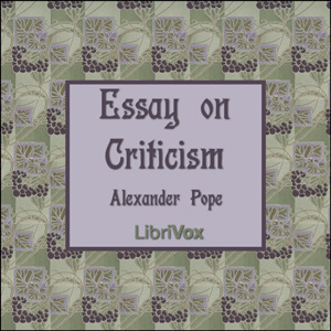 Essay on Criticism