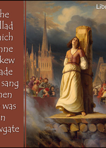 Ballad which Anne Askew made and sang when she was in Newgate