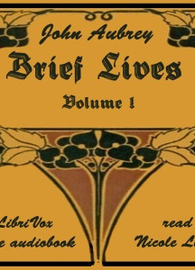 Brief Lives Volume I
