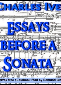 Essays Before a Sonata