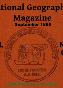 National Geographic Magazine Vol. 07 - 09. September 1896
