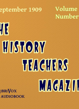 History Teacher's Magazine, Vol. I, No. 1, September 1909