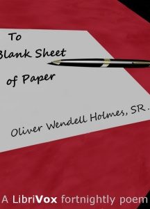 To a Blank Sheet of Paper