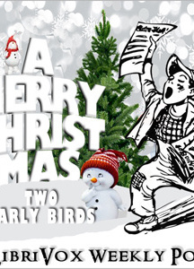 Merry Christmas : two early birds